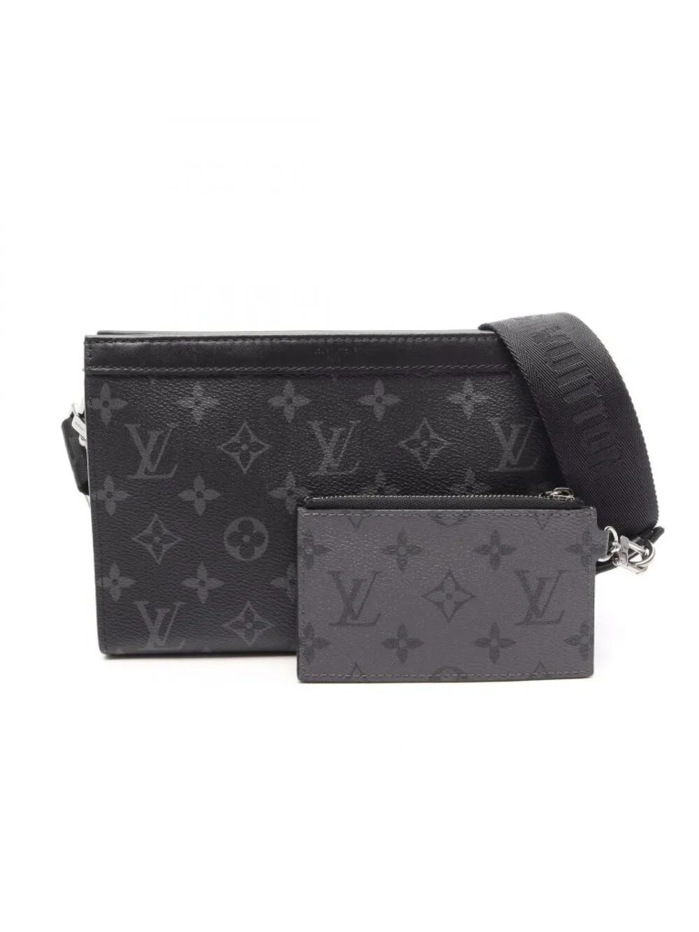 Louis Vuitton Shoulder Bag Gaston Wearable Wallet Canvas